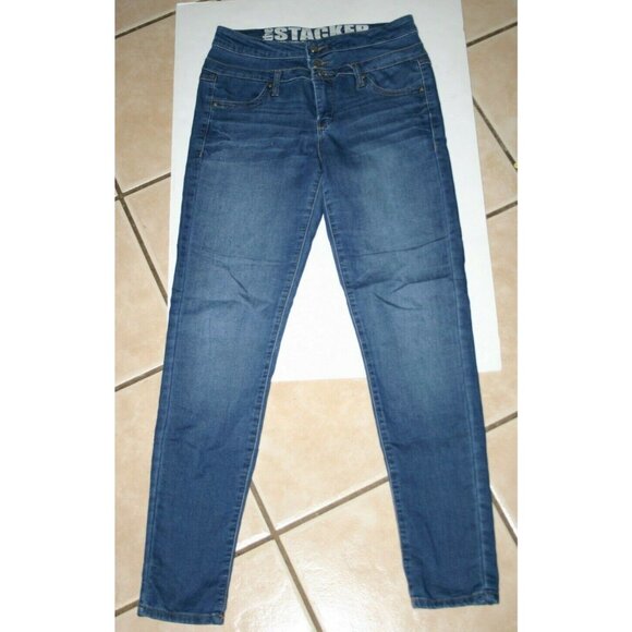 Rewash jeans womens 3 Stacker Jogger tapered jr's 26 x 29 blue - Picture 1 of 11